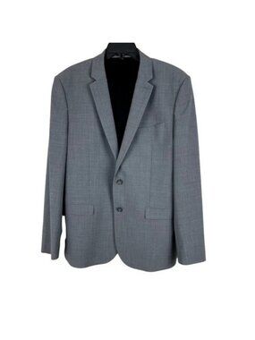 EXPRESS Men Extra Slim Solid Performance Blend Suit Jacket Size 44R‎